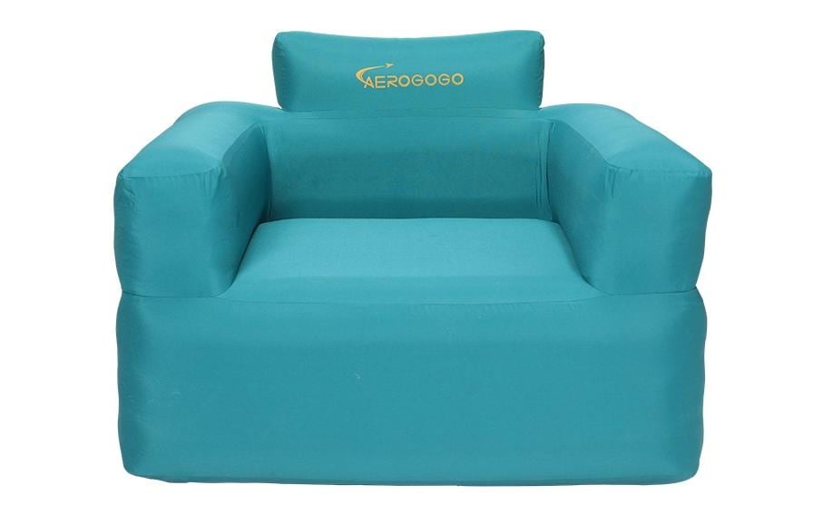 Aerogogo Beistelltisch BS2-01 – 103 × 74 × 80 cm – Polyester & PVC – türkis