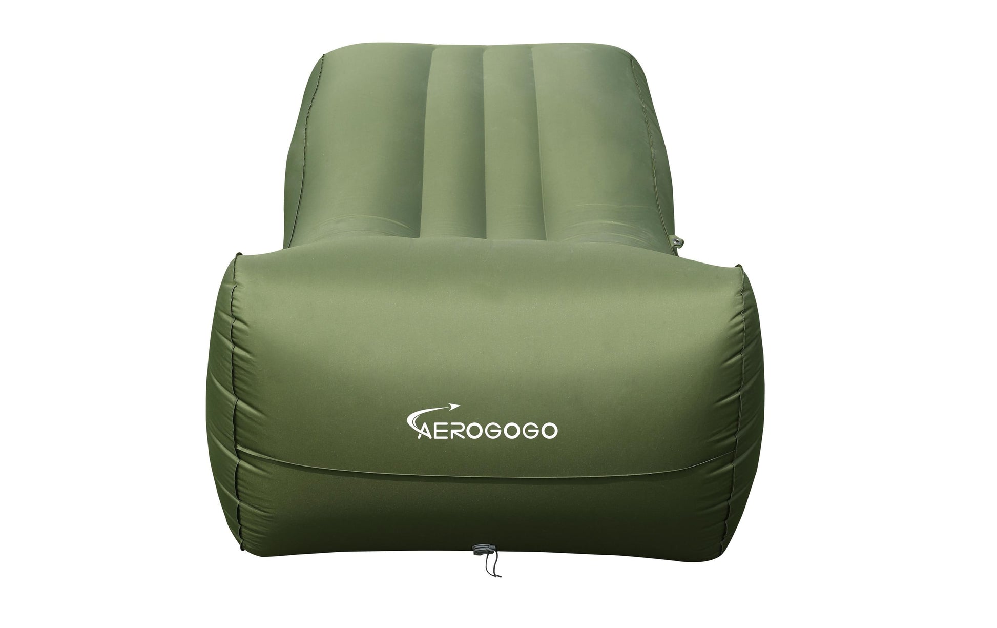 Aerogogo GIGA Lounger – B 80 × T 185 × H 50 cm – ABS, PVC, Dunkelgrün