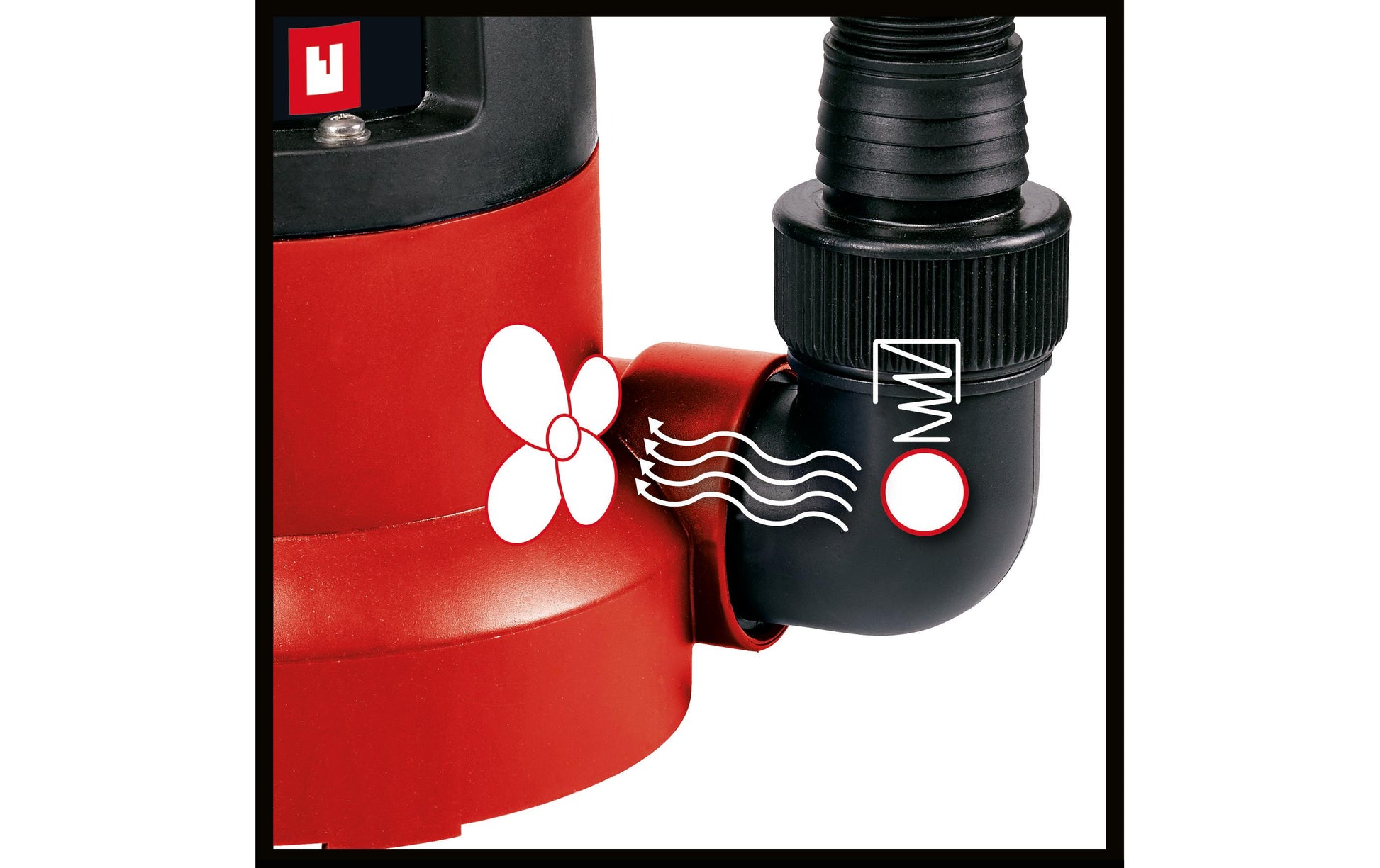 Einhell GC-SP 3580 LL Tauchpumpe – Netzbetrieb, kompatibel mit Einhell Power X-Change