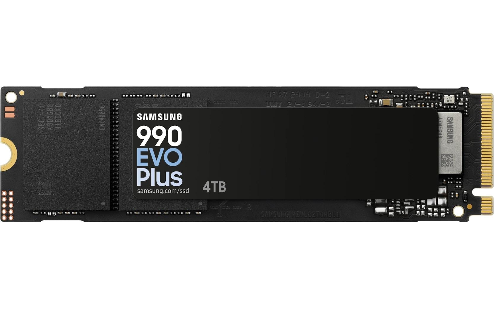 Samsung 990 EVO Plus – 4 TB M.2 2280 NVMe PCIe 4.0 SSD – 7250/6300 MB/s