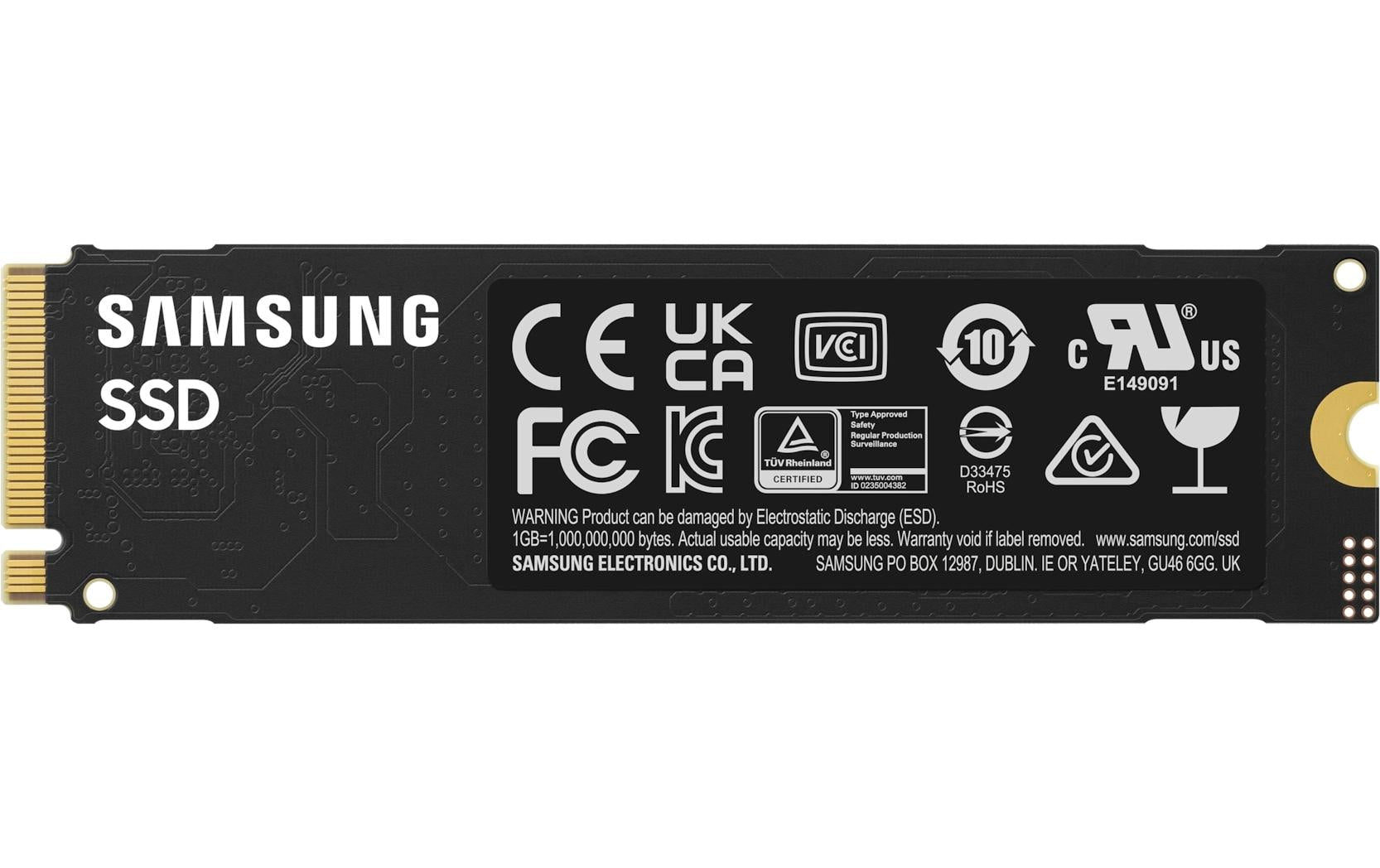 Samsung 990 EVO Plus 2 TB – M.2 2280 NVMe PCIe 4.0 – 7'150 MB/s lesen, 6'300 MB/s schreiben