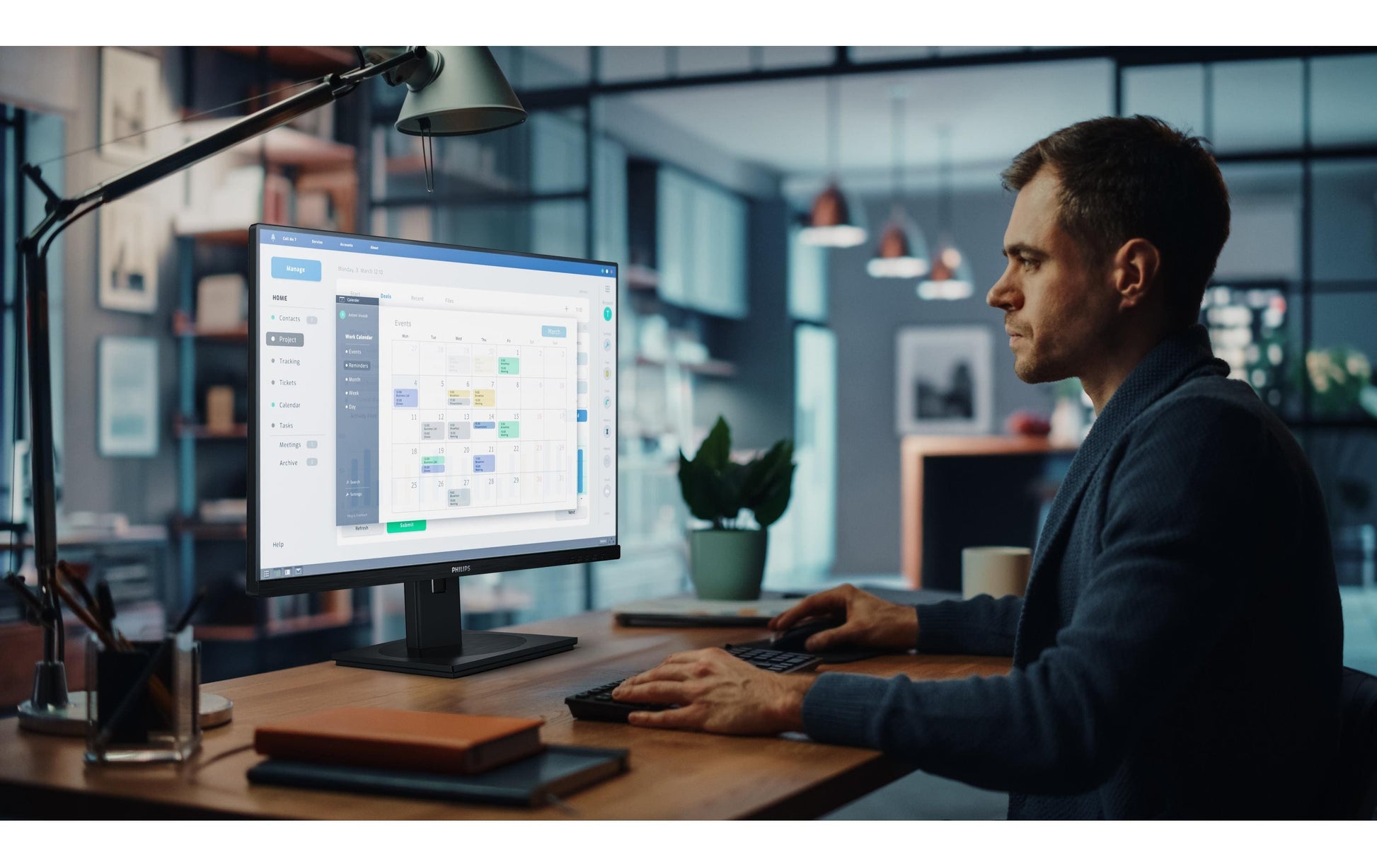 Philips 32B1N3800/00 – Monitor, 31,5", 3840 × 2160 (UHD 4K), VA, 60 Hz, 350 cd/m², VESA 100 × 100, Schwarz