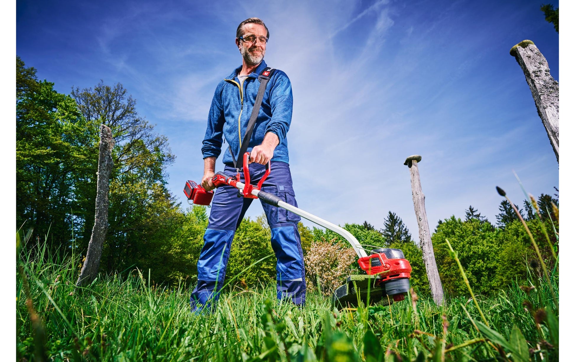 Einhell professional Einhell GP-CT 36/35 Li BL Akku-Rasentrimmer, bürstenlos – 36 V – Schnittbreite 35 cm – Solo – Power X-Change