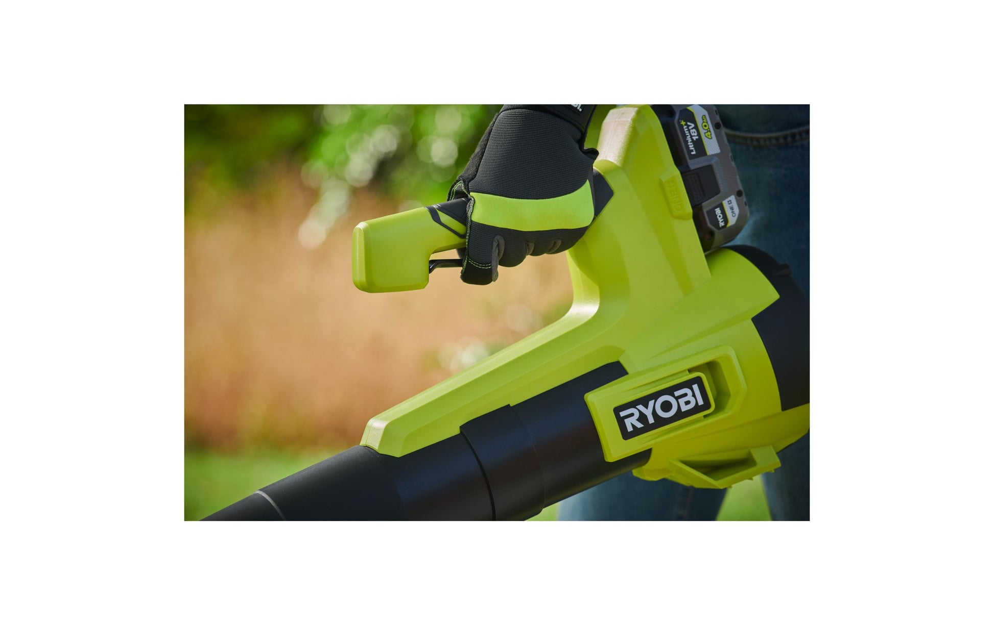 Ryobi RY18BLB-0 Akku-Laubbläser – 18 V – 160 km/h – Solo – ONE+