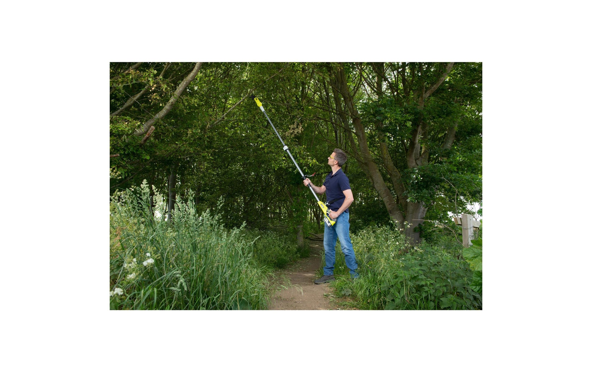Ryobi RY18PLA-0 Akku-Teleskopastschere – 18 V – Schnittbreite 32 mm – Solo – ONE+