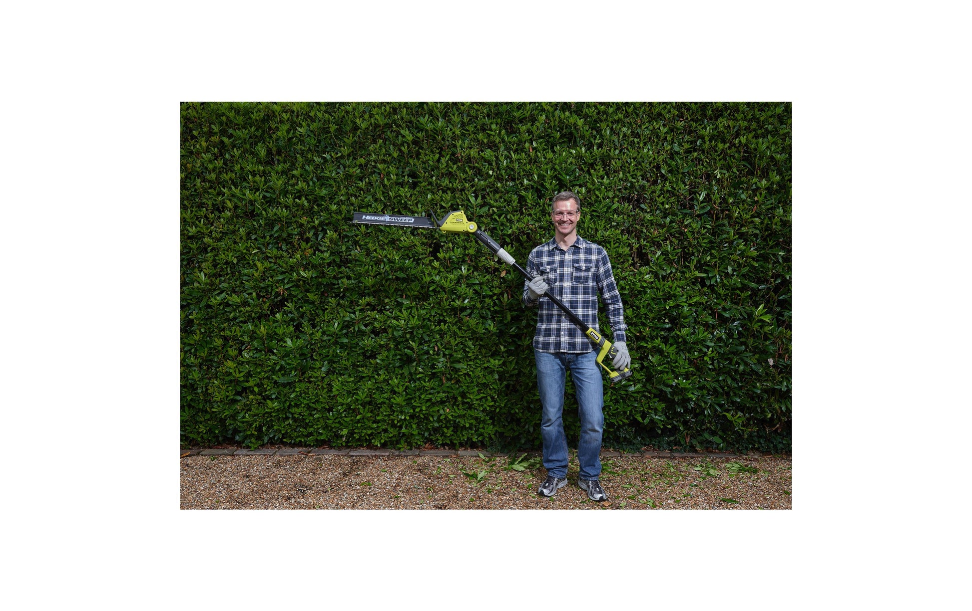 Ryobi OPT1845 Akku-Stabheckenschere – 18 V – Schwertlänge 450 mm – Solo – ONE+
