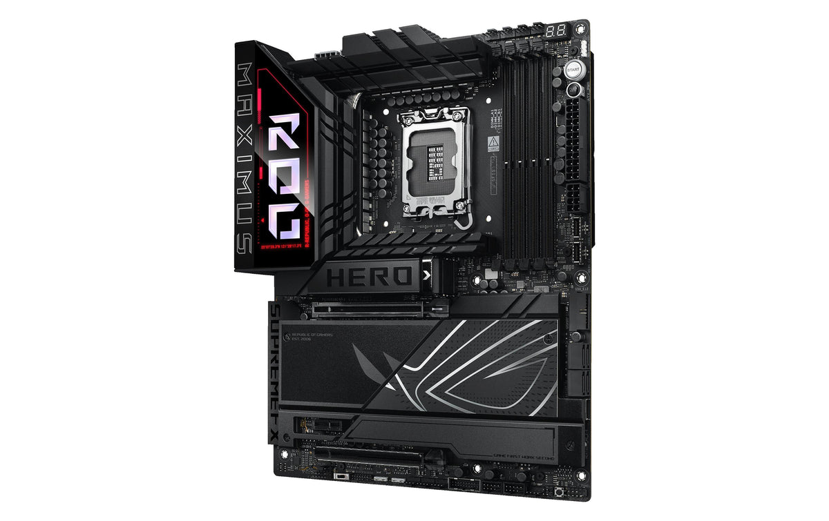 ASUS ROG MAXIMUS Z890 HERO – Mainboard – LGA 1851, Intel Z890, ATX, DDR5, 192 GB
