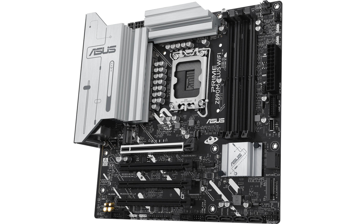 ASUS PRIME Z890M-PLUS WIFI – Mainboard – LGA 1851 (Socket V1), Intel Z890, mATX, DDR5