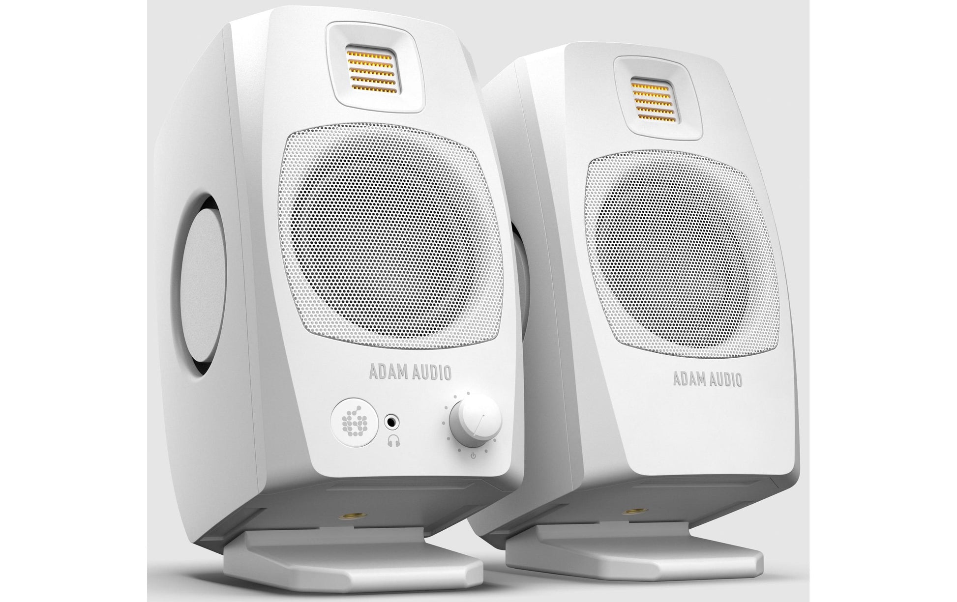 Adam Audio D3V – Aktivlautsprecher (Paar) – 2-Wege, 240 W – Weiss