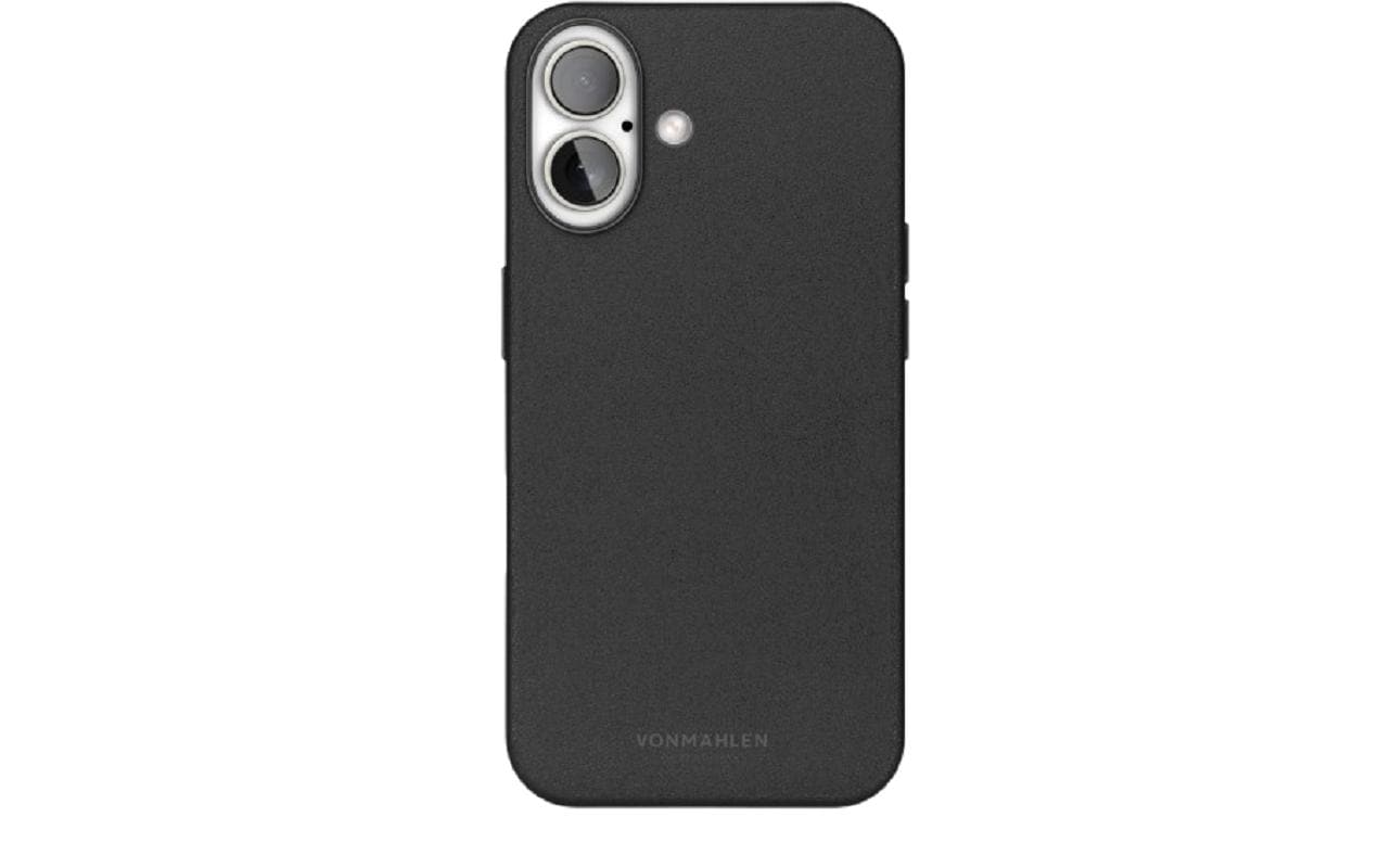 Vonmählen Backcover – für Apple iPhone 16, MagSafe, Leder, Schwarz
