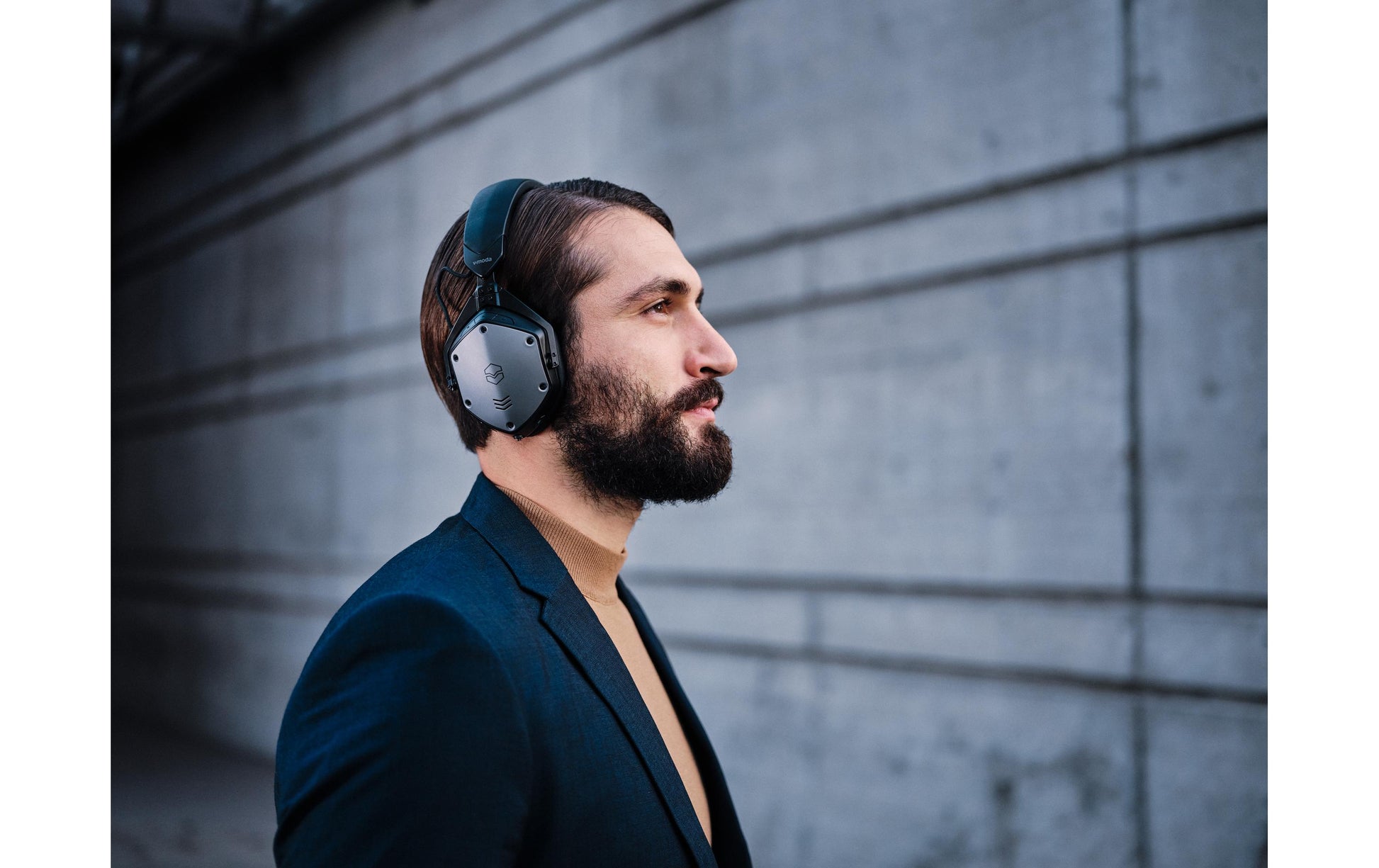 V-MODA M-200-ANC – Over-Ear Headset – Bluetooth, ANC – Schwarz – bis 20 h