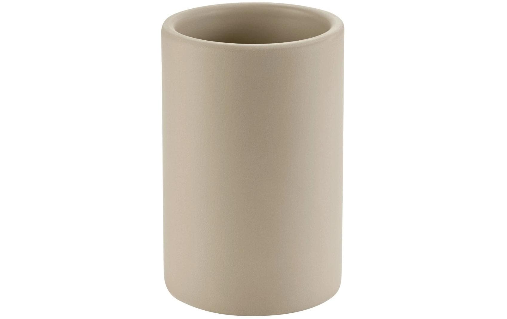 Diaqua Zahnputzbecher – Ø7,2×11 cm, Keramik, Beige