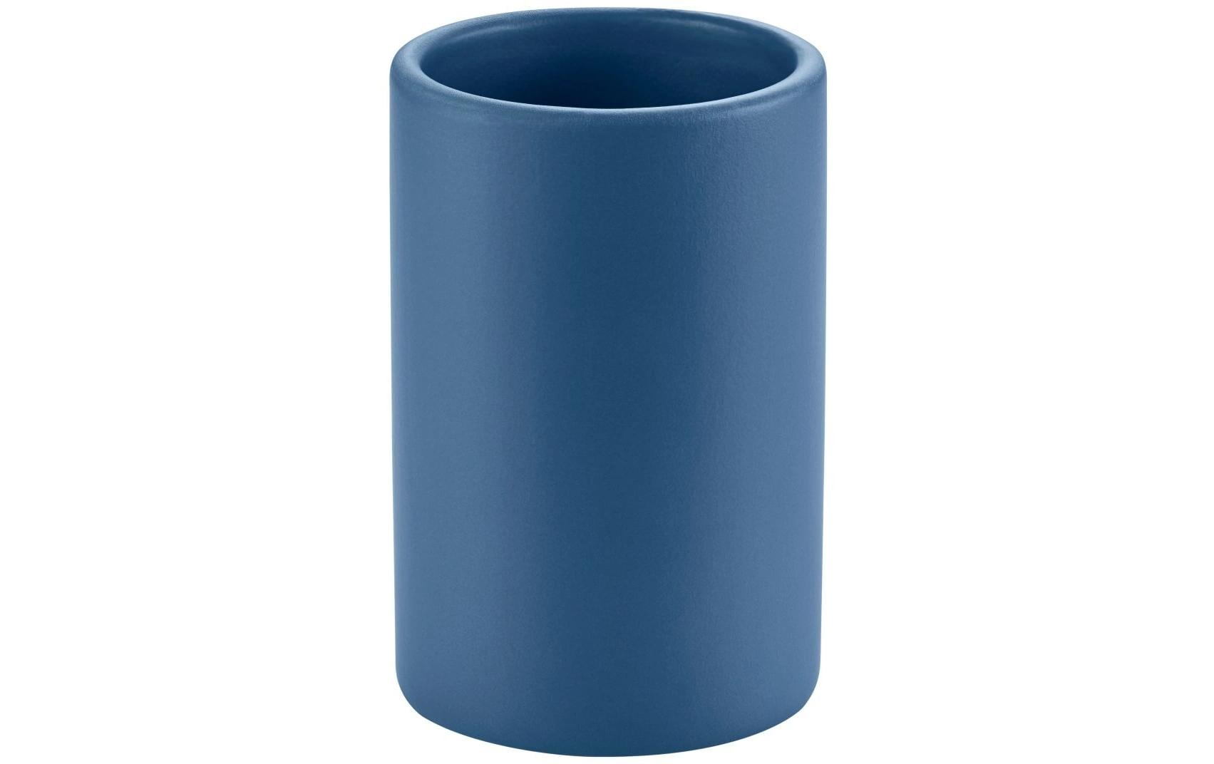 Diaqua Zahnputzbecher Zylo – Ø7,2×11 cm, Keramik, matt, Indigo