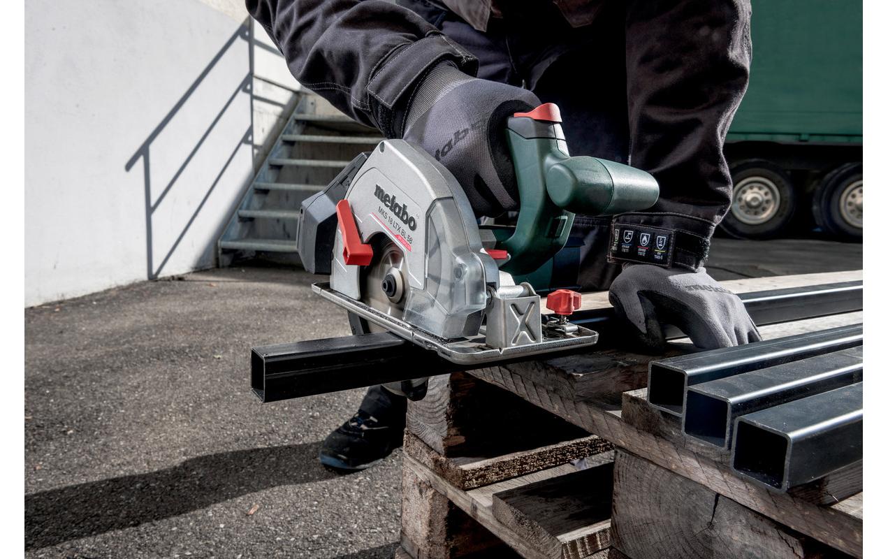Metabo Handkreissäge MKS 18 LTX BL 58 – 18 V (CAS) – Flansch – Solo – Brushless