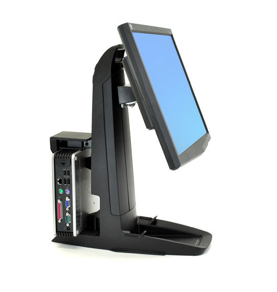 Ergotron Neo-Flex All In One SC – Tischhalterung, Standfuss, bis 24", VESA MIS-D, höhenverstellbar, neigbar