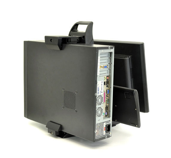 Ergotron Neo-Flex All In One SC – Tischhalterung, Standfuss, bis 24", VESA MIS-D, höhenverstellbar, neigbar