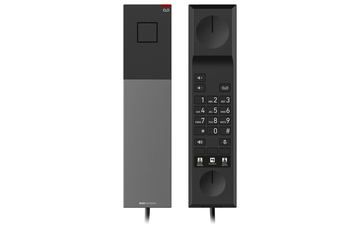 Snom HD300 – 1 SIP-Konto, PoE, Schwarz
