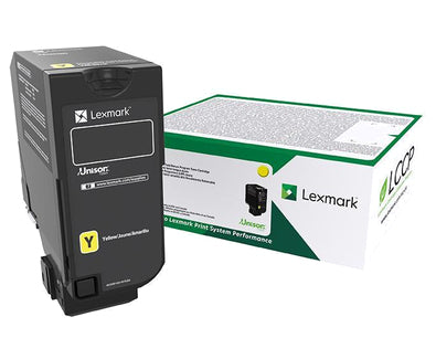 Lexmark Toner – Gelb, 10000 Seiten