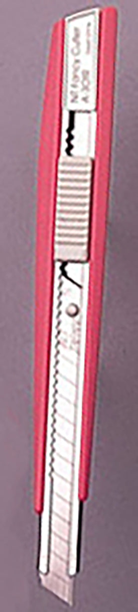 NT Cutter A-301RP Cutter – 9 mm, Auto-Lock, für Linkshänder, inkl. 1 Klinge