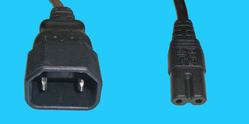 Diggelmann Anschlusskabel C14/C7 – RoHS konform, 0,4 m