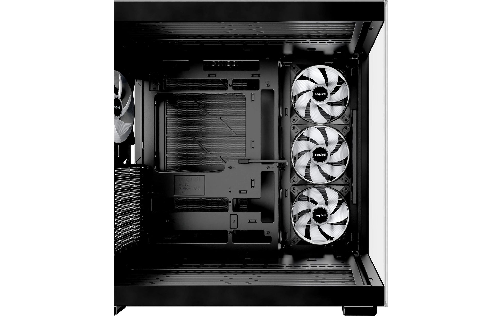 be quiet! be quiet LIGHT BASE 600 DX – PC-Gehäuse – Midi Tower, Seitenfenster, RGB, 7×Slots, 455×305×450 mm, Schwarz