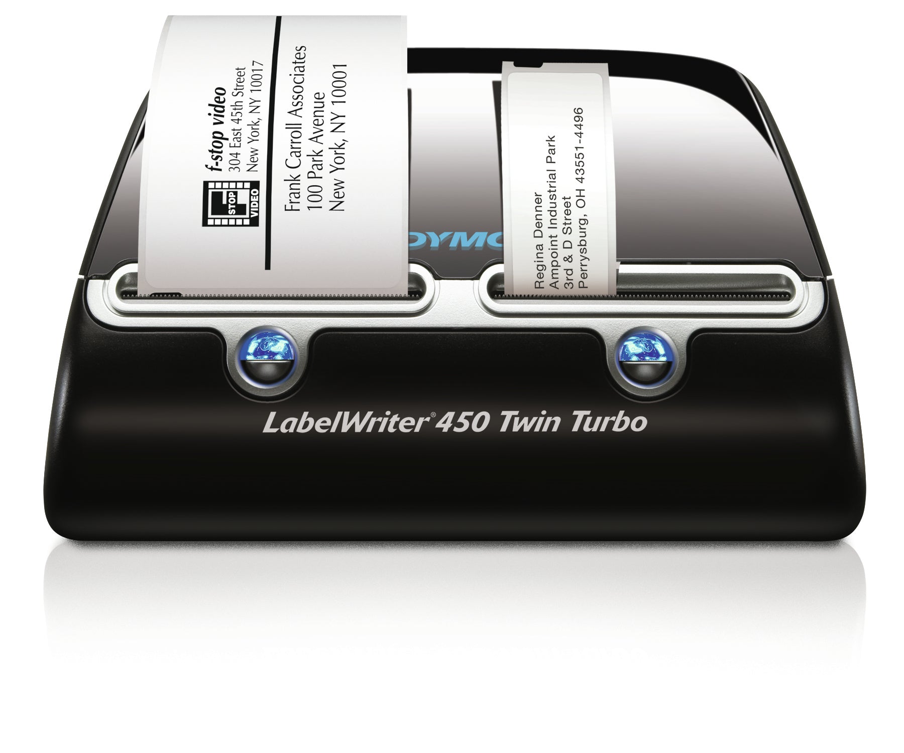 DYMO LabelWriter 450 TwinTurbo – Etikettendrucker (Thermodirekt), 600×300 dpi, USB