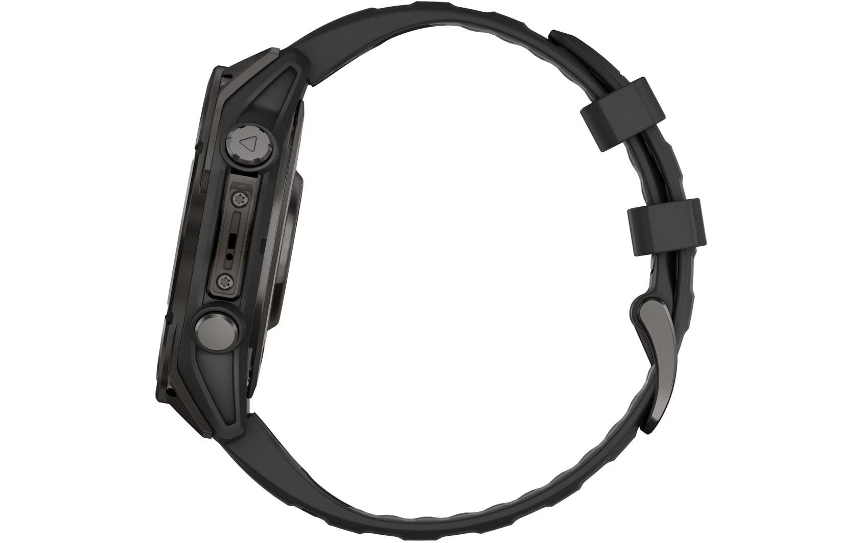 Garmin Fenix 8 – GPS-Smartwatch – 47 mm, 1,4", GPS, WLAN, AMOLED, Saphirglas, 100 m, Schwarz/Dunkelgrau