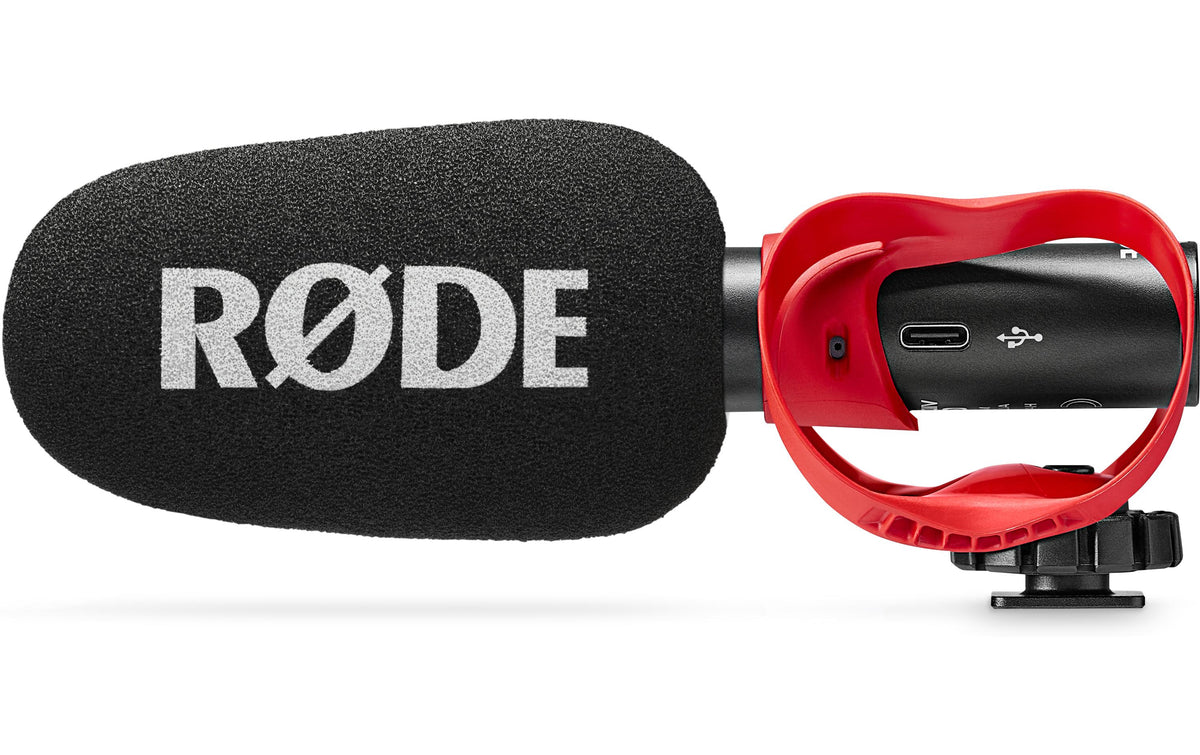 RØDE Videomic GO II Helix Videomikrofon – 3,5 mm Klinke/USB, Keule, 20–20'000 Hz, für iOS/Mac/Windows/Android