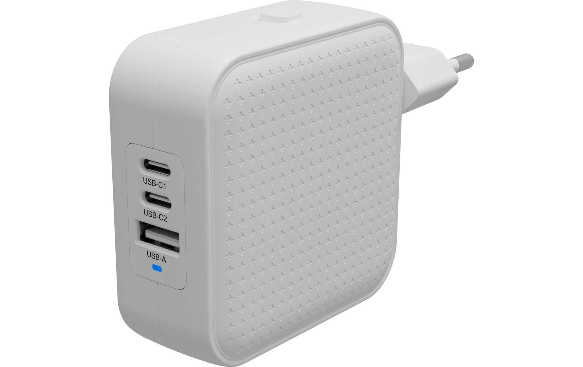 Hyper Netzteil – 70 W, 2× USB-C + 1× USB-A, PD, PPS, QC, GaN – für Laptop, Smartphone, Tablets