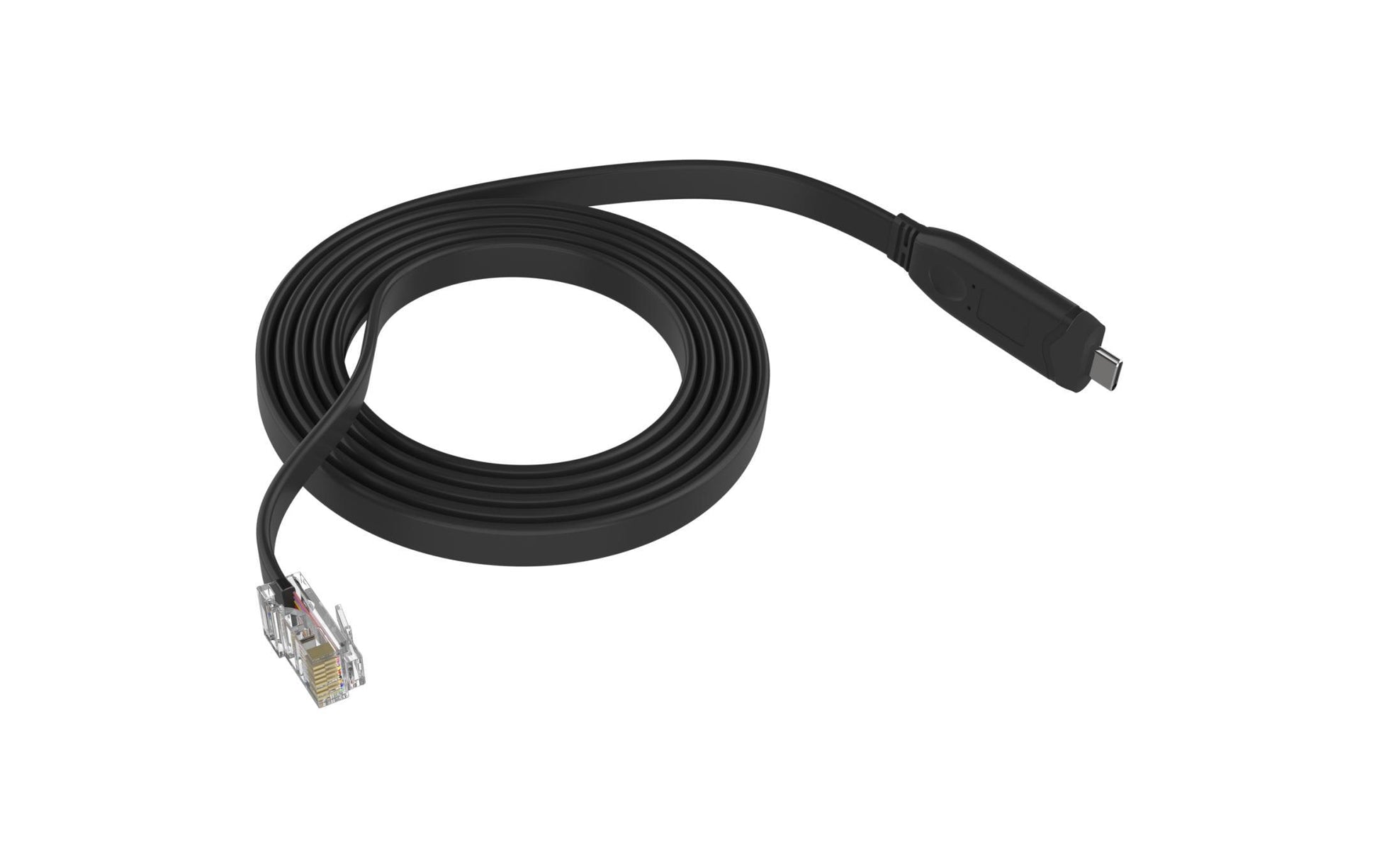 Axis TD8910 – Konsolenkabel – RJ‑45 zu USB‑Type‑C, Männlich/Männlich, Schwarz – für D8208‑R, D8308, T8504‑R