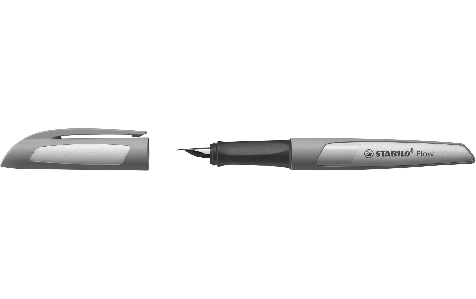 STABILO Flow MONOCHROME – Füllfederhalter – M – Grau