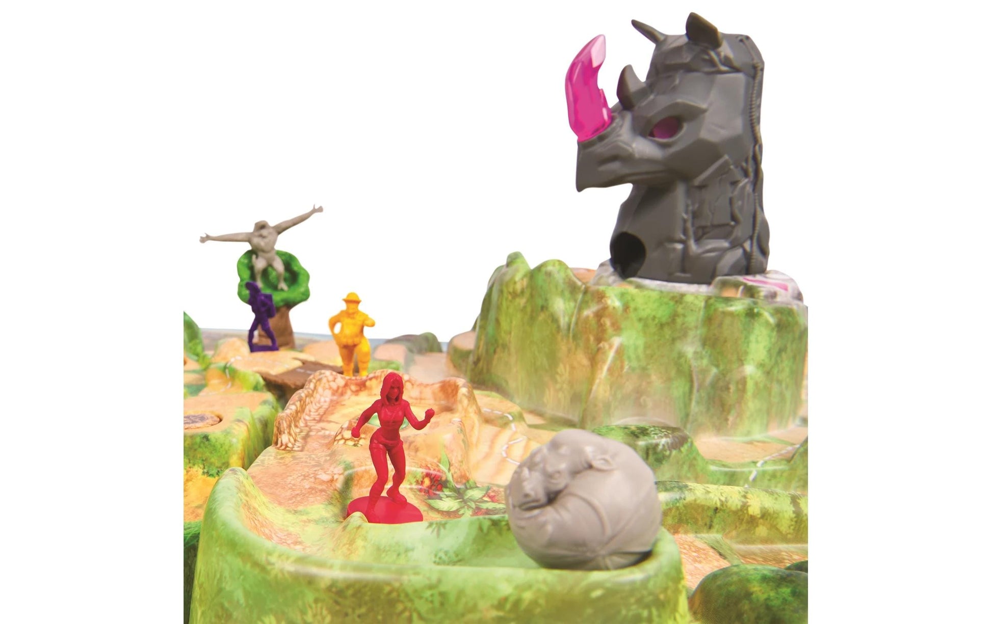Spin Master Jumanji Stampede – Brettspiel, 2–4 Spieler, ab 8 Jahren, 20 Min., DE