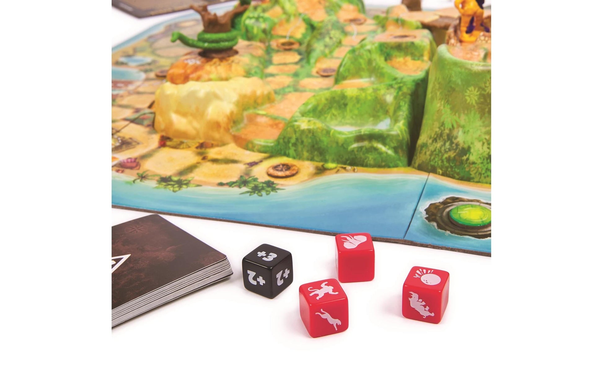 Spin Master Jumanji Stampede – Brettspiel, 2–4 Spieler, ab 8 Jahren, 20 Min., DE