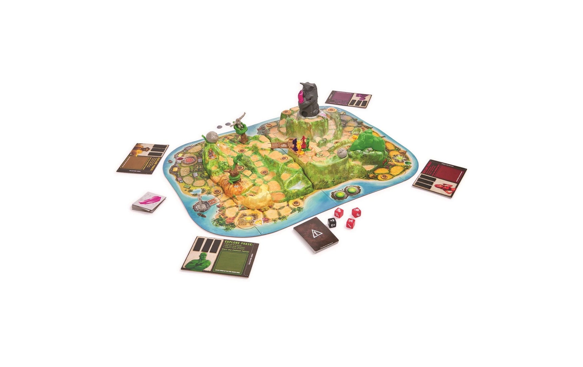 Spin Master Jumanji Stampede – Brettspiel, 2–4 Spieler, ab 8 Jahren, 20 Min., DE