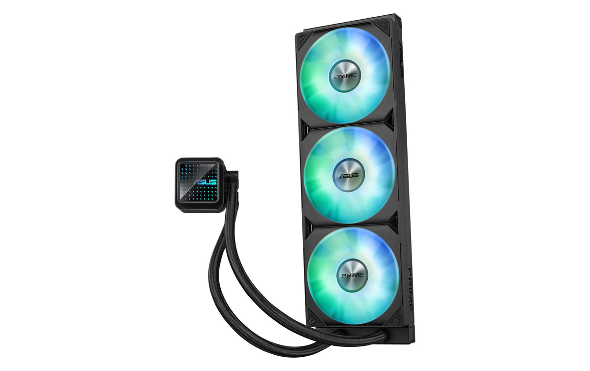 ASUS PRIME LC 360 ARGB – AiO-Kühler – 360 mm Radiator, 3×120 mm, ARGB, für AM5, LGA1700, AM4