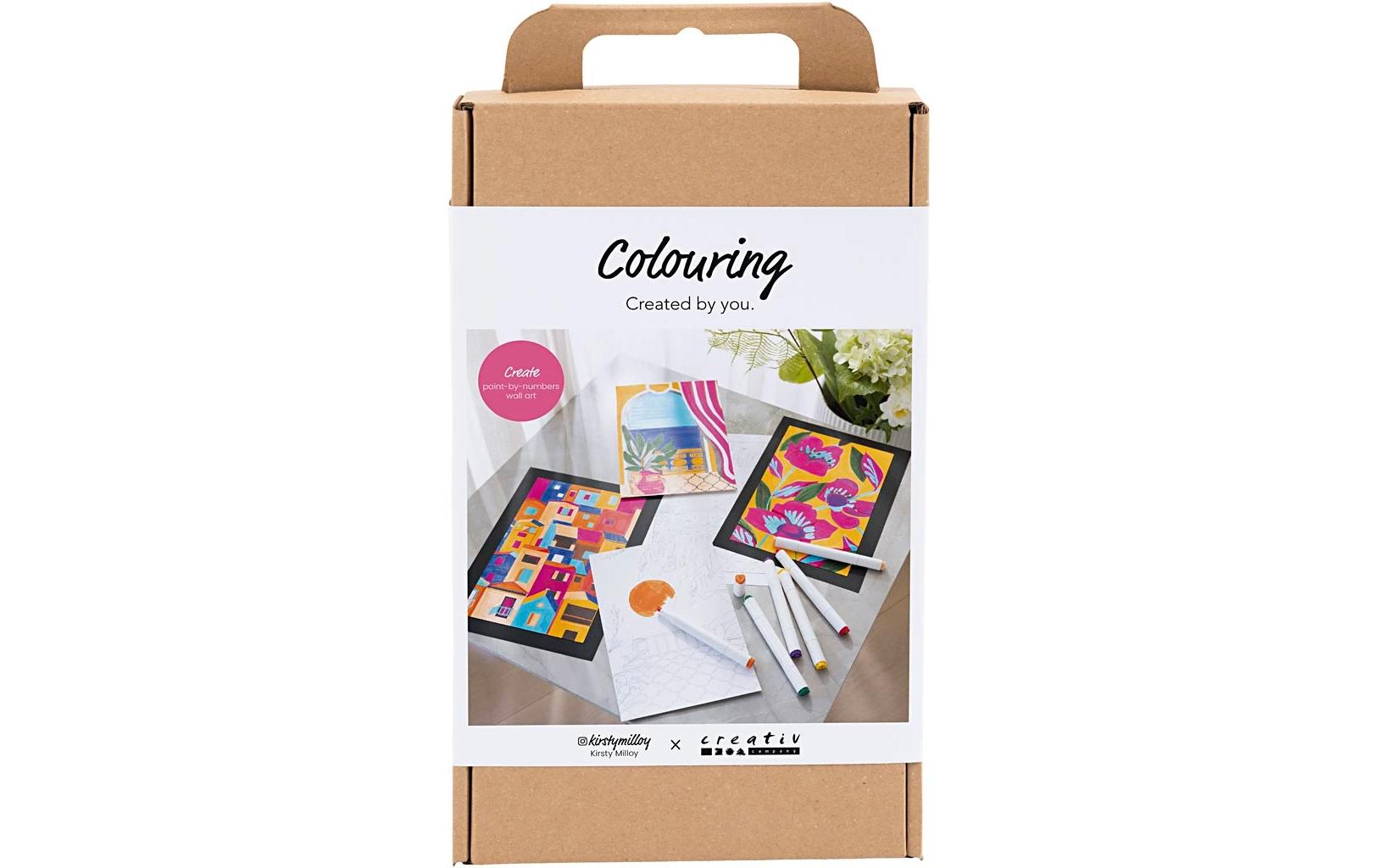 Creativ Company Bastelset – Box, inkl. Zeichenmarker