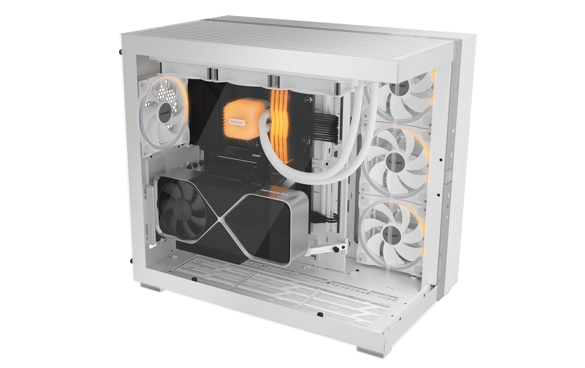 be quiet! be quiet LIGHT BASE 900 DX – PC-Gehäuse – Full Tower, Weiss, ATX/EATX, 8 Slots, 4×2,5"/1×3,5", Seitenfenster