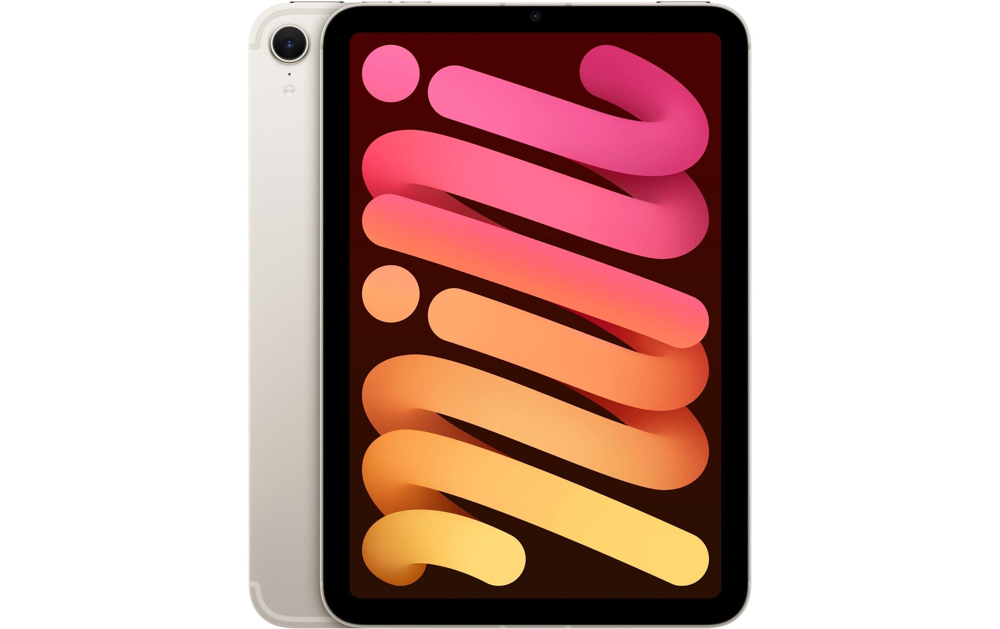 Apple iPad Mini – 8,3", 256 GB, WLAN + 5G, iPadOS, Polarstern, 2024