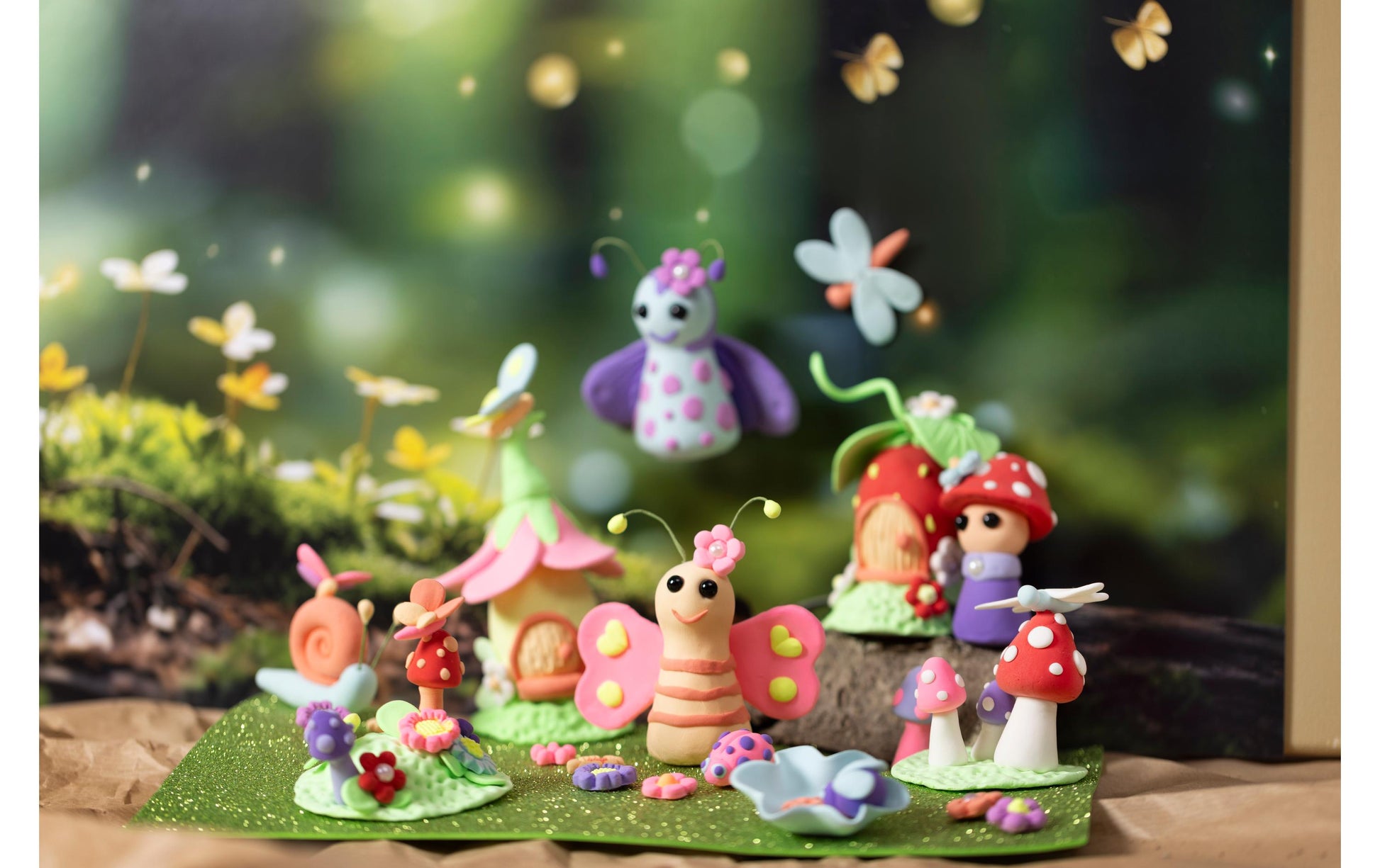 Creativ Company Knete- / Modelliermasse-Set – Fee – Mehrfarbig – ab 6 Jahren