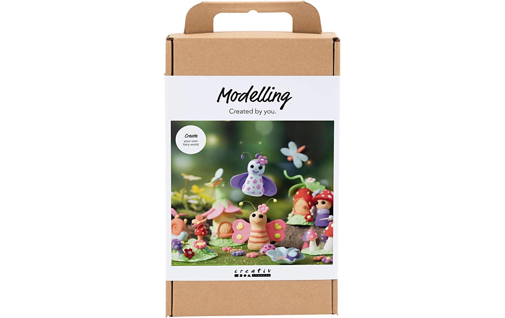 Creativ Company Knete- / Modelliermasse-Set – Fee – Mehrfarbig – ab 6 Jahren