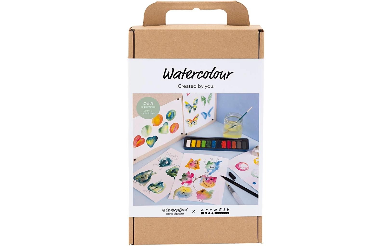 Creativ Company Aquarell-Bastelset – ab 6 Jahren