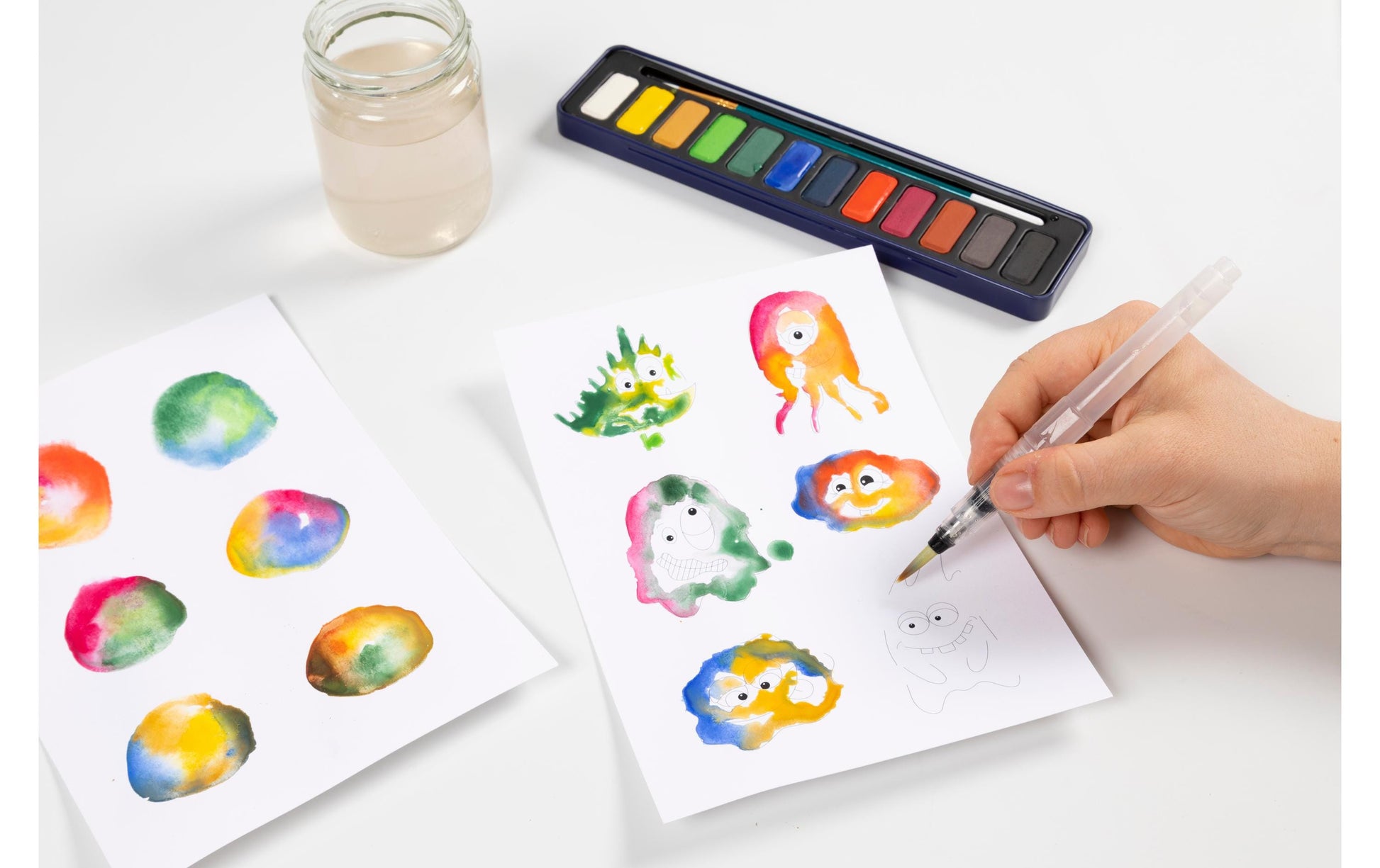 Creativ Company Aquarell-Bastelset – ab 6 Jahren