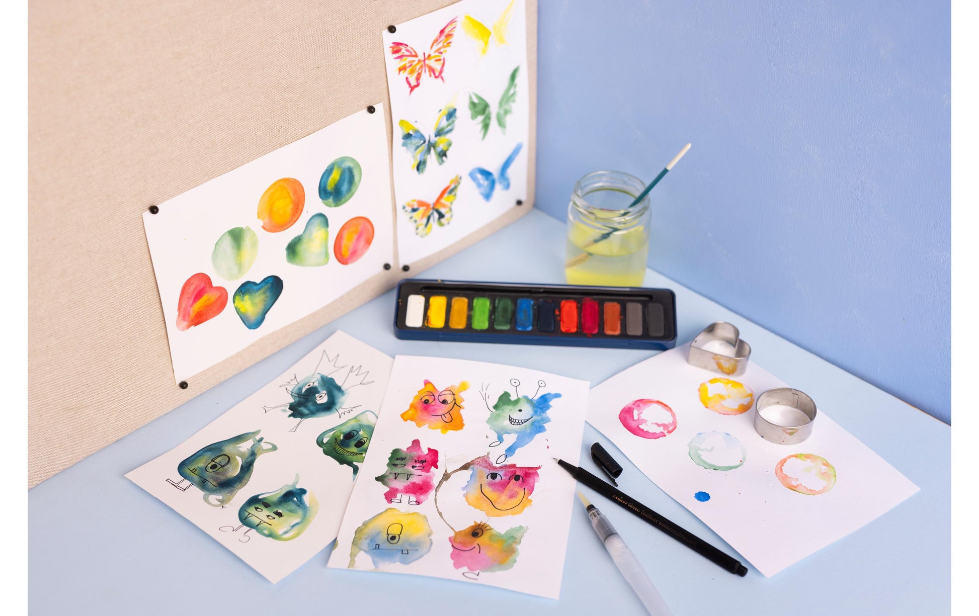 Creativ Company Aquarell-Bastelset – ab 6 Jahren