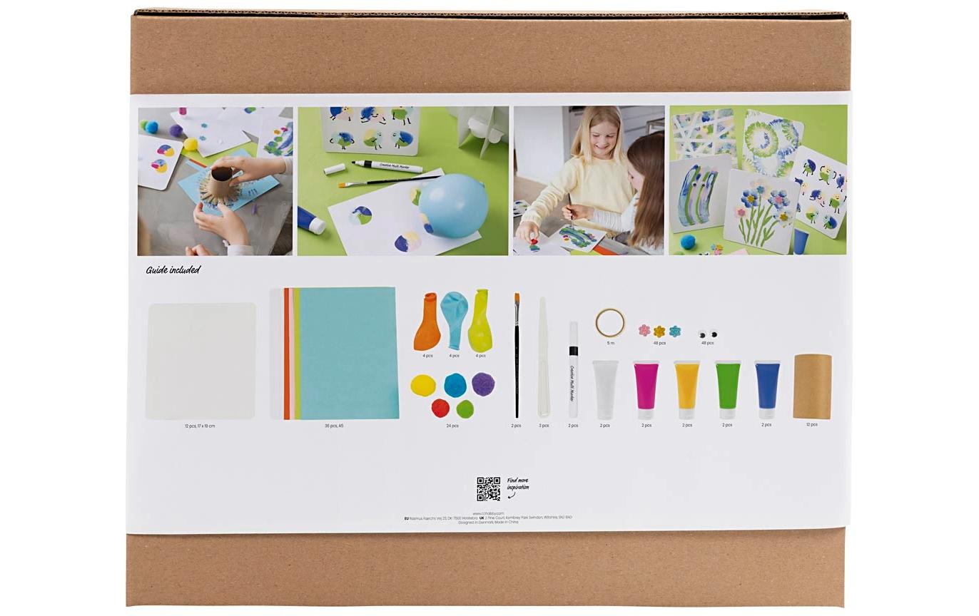 Creativ Company Guss-/Mal-Set für Kinder – XL für 6–12 Kinder – ab 4 Jahren