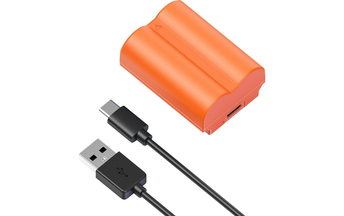 SmallRig NP-W235 Akku (Li-Ion, 2400 mAh) – für FUJIFILM X-T4, GFX-100S, GFX50S II und andere – Orange