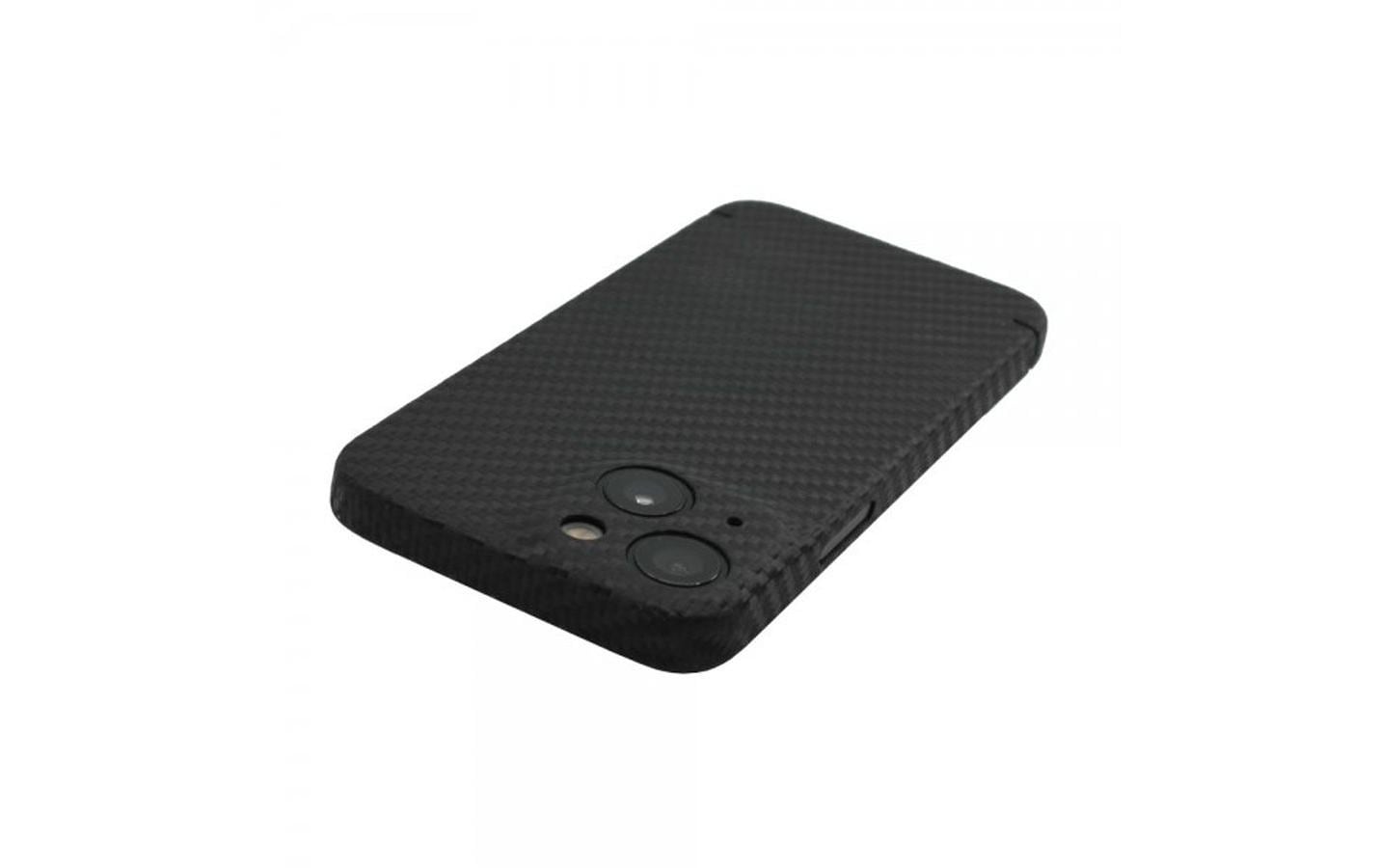 Nevox – Backcover Carbon Series – für Apple iPhone 16 Plus – schwarz – MagSafe-kompatibel, stossgeschützt