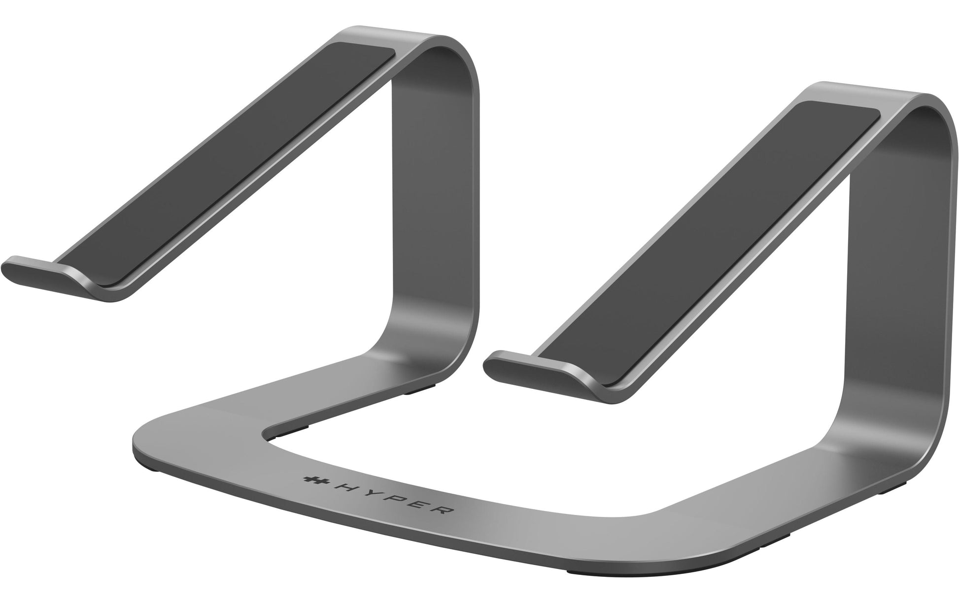 HYPER Laptop-Ständer – bis 16", rutschfest – Grau