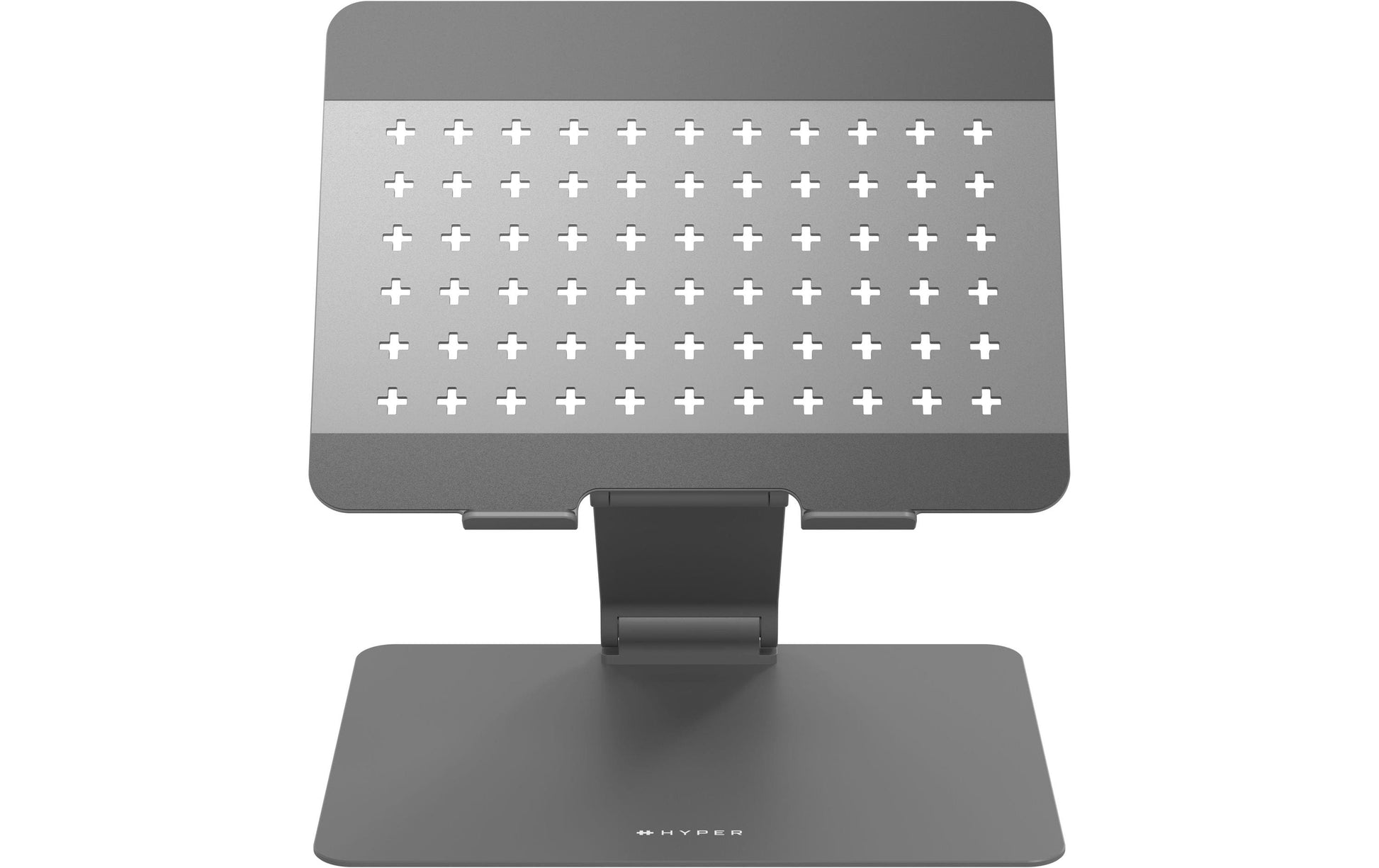 HYPER Laptop-Ständer – bis 16", faltbar, höhenverstellbar – Grau