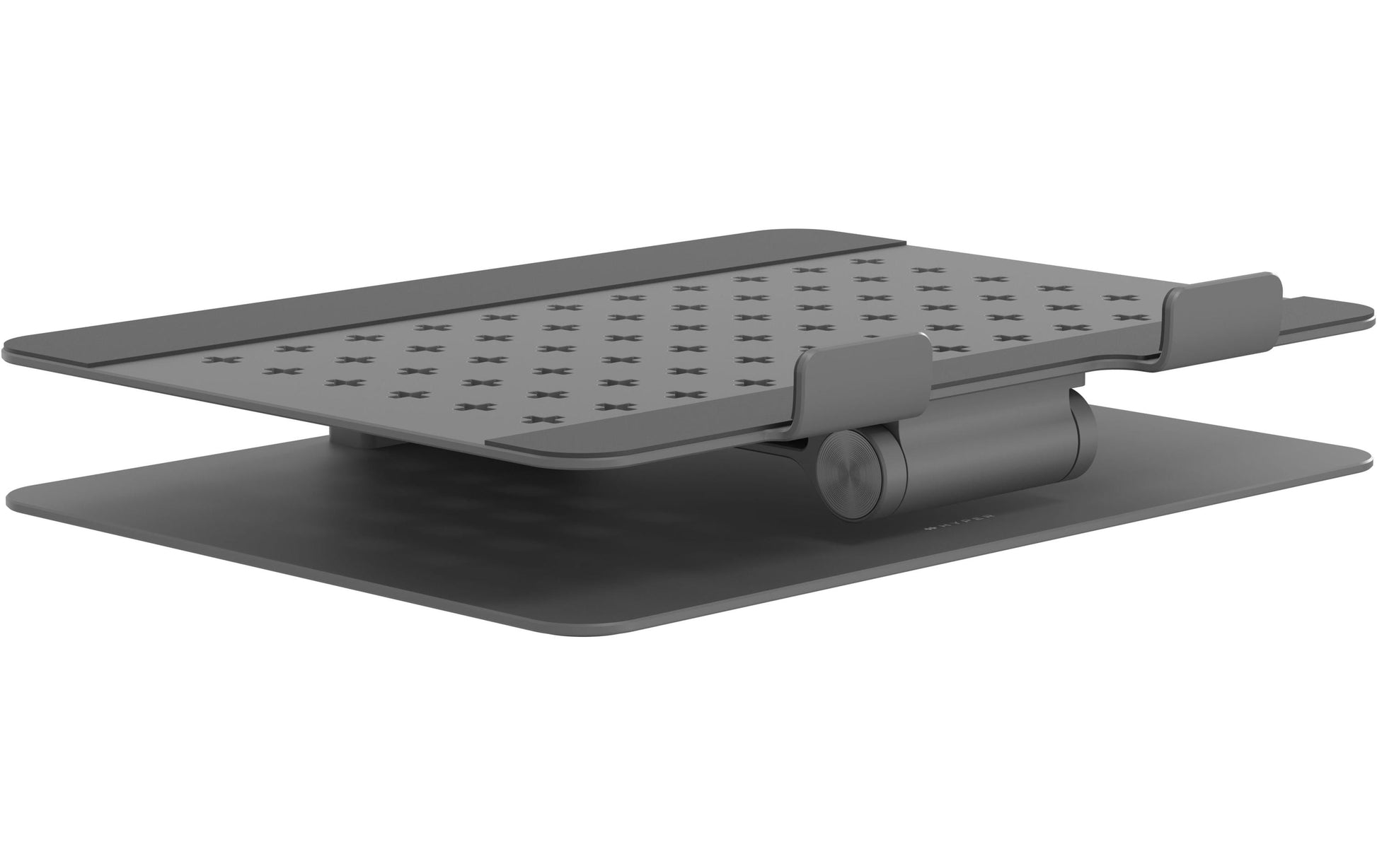 HYPER Laptop-Ständer – bis 16", faltbar, höhenverstellbar – Grau