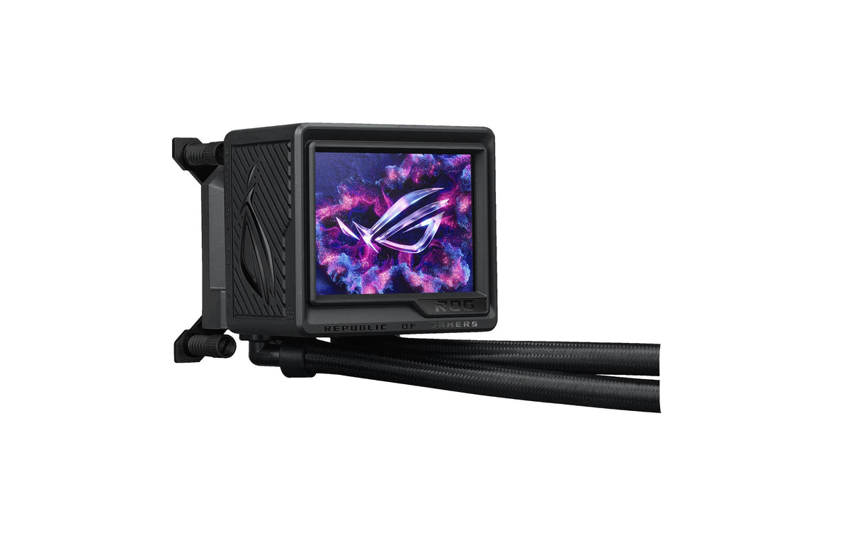 ASUS ROG RYUJIN III 360 – AIO-Kühler – 360 mm, 3×120 mm Lüfter, 3,5" LCD, für AM4, AM5, LGA 1150 und andere